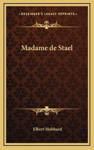 Madame de Stael