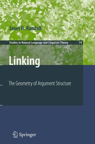 Cover image for Linking: The Geometry of Argument Structure
