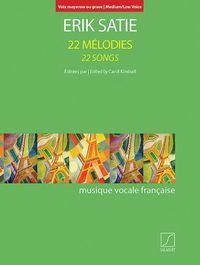 Cover image for 22 Melodies - 22 Songs: Pour Voix Moyenne Ou Grave Et Piano - for Medium or Low Voice and Piano