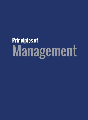 Cover image for Principles of Management