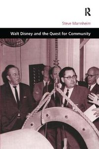 Cover image for Walt Disney and the Quest for Community