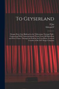 Cover image for To Geyserland