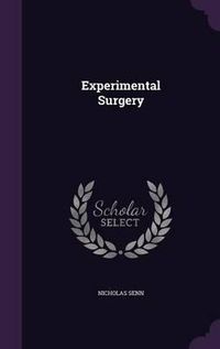 Cover image for Experimental Surgery