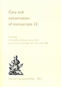 Cover image for Care and Conservation of Manuscripts 12