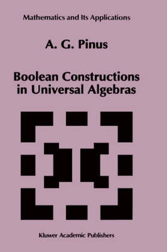 Cover image for Boolean Constructions in Universal Algebras