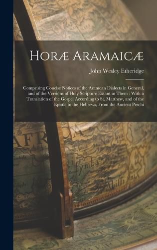 Cover image for Horae Aramaicae