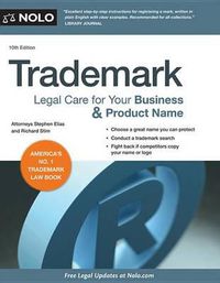 Cover image for Trademark: Legal Care for Your Business & Product Name