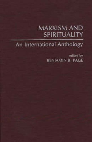 Cover image for Marxism and Spirituality: An International Anthology