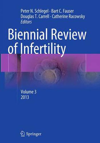 Cover image for Biennial Review of Infertility: Volume 3