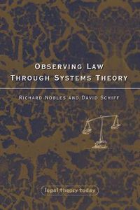 Cover image for Observing Law through Systems Theory