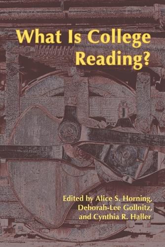 Cover image for What Is College Reading?