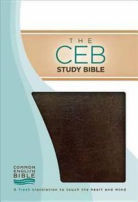 Cover image for CEB Study Bible, Brown Bonded Leather