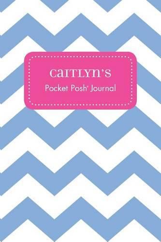 Cover image for Caitlyn's Pocket Posh Journal, Chevron