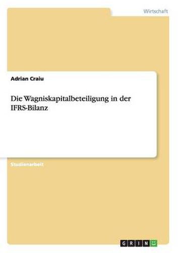 Cover image for Die Wagniskapitalbeteiligung in der IFRS-Bilanz