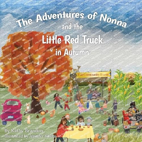 Cover image for The Adventures of Nonna and the Little Red Truck in Autumn