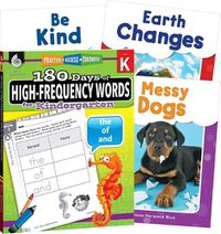 Cover image for Learn-At-Home: High-Frequency Words Bundle Grade K: 4-Book Set