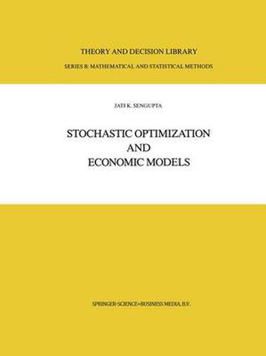 Cover image for Stochastic Optimization and Economic Models