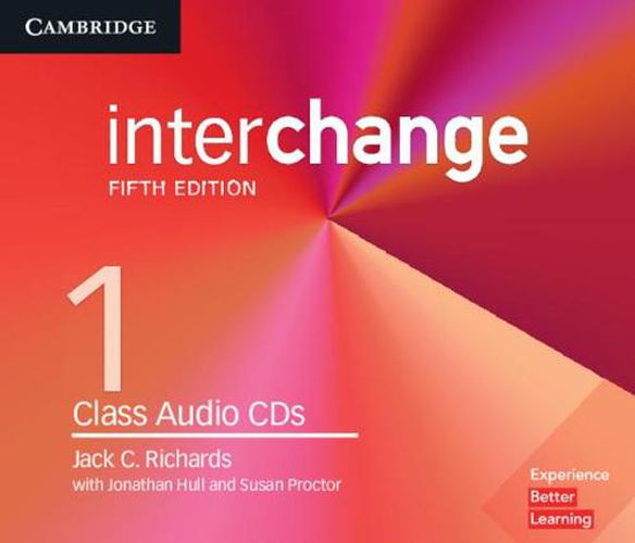 Cover image for Interchange Level 1 Class Audio CDs