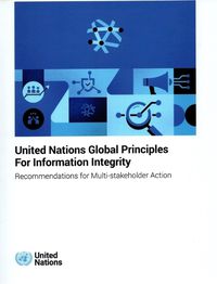 Cover image for United Nations Global Principles for Information Integrity