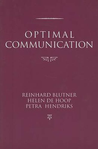 Cover image for Optimal Communication