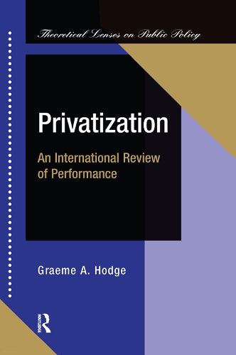 Cover image for Privatization: An International Review Of Performance