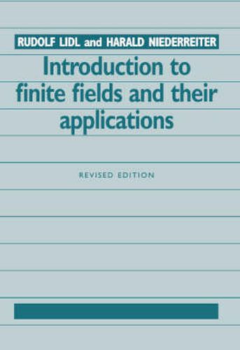 Introduction to Finite Fields and their Applications