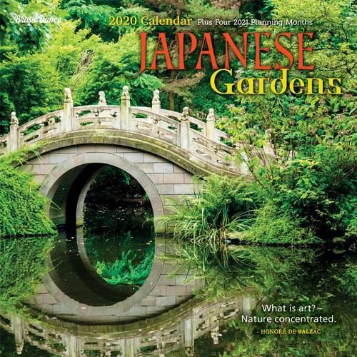 Japanese Gardens 2020 Square Wall Calendar