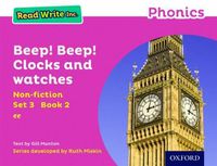 Cover image for Read Write Inc. Phonics: Pink Set 3 Non-fiction 2 Beep! Beep! Clocks and Watches