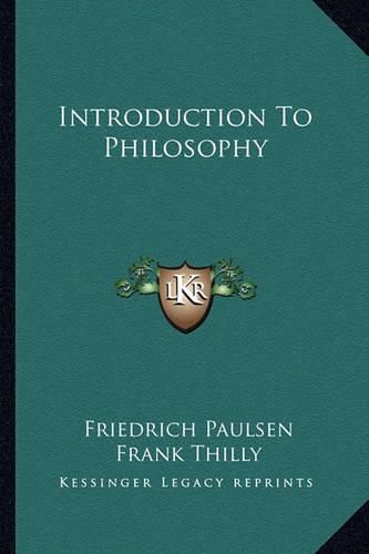 Introduction to Philosophy