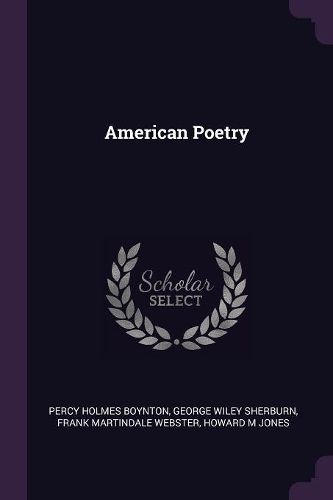 Cover image for American Poetry