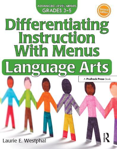 Cover image for Differentiating Instruction With Menus Language Arts: Advanced-Level Menus Grades 3-5