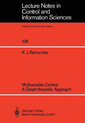 Cover image for Multivariable Control a Graph-theoretic Approach