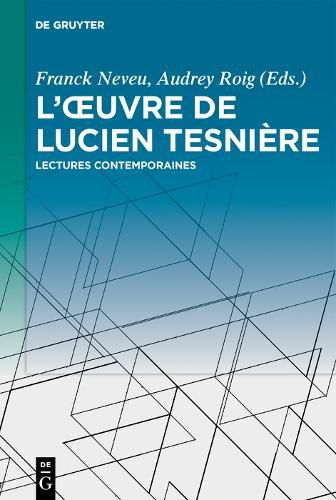 Cover image for L'oeuvre de Lucien Tesniere
