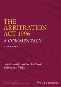 Cover image for The Arbitration Act 1996 - A Commentary 5e