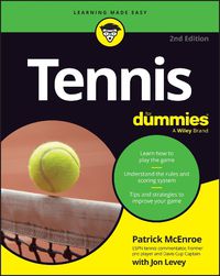 Cover image for Tennis For Dummies