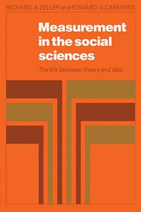Cover image for Measurement in the Social Sciences: The Link Between Theory and Data