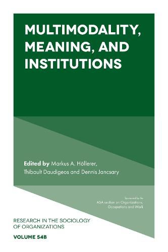 Cover image for Multimodality, Meaning, and Institutions