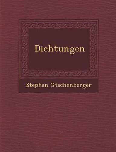 Cover image for Dichtungen