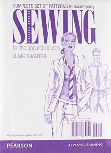 Cover image for Patterns for Sewing for the Apparel Industry