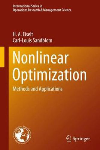 Nonlinear Optimization: Methods and Applications