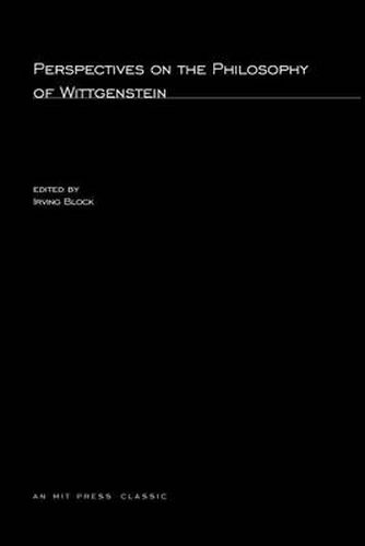 Cover image for Perspectives on the Philosophy of Wittgenstein