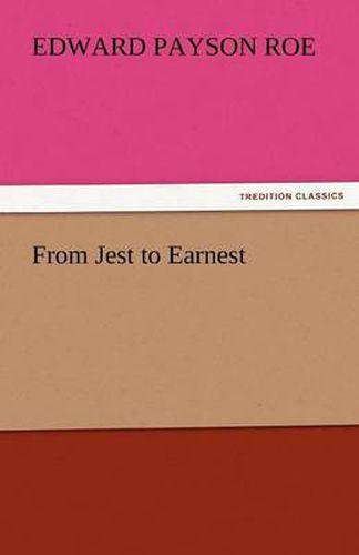 Cover image for From Jest to Earnest