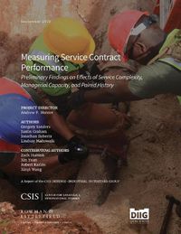 Cover image for Measuring Service Contract Performance: Preliminary Findings on Effects of Service Complexity, Managerial Capacity, and Paired History