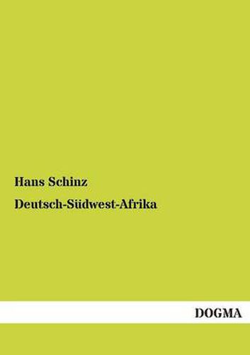 Cover image for Deutsch-Sudwest-Afrika