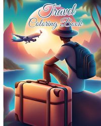 Cover image for Travel Coloring Book For Kids