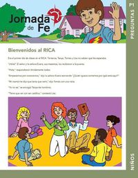 Cover image for Jornada de Fe Para Ninos, Preguntas