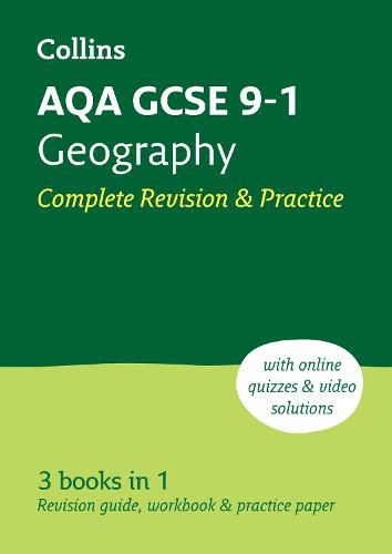 AQA GCSE 9-1 Geography Complete Revision & Practice: Ideal for Home Learning, 2023 and 2024 Exams