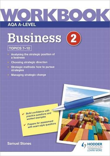 Cover image for AQA A-Level Business Workbook 2