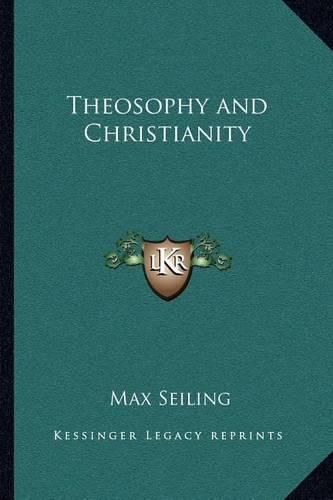 Cover image for Theosophy and Christianity