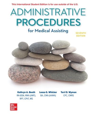 Cover image for ISE Medical Assisting: Administrative Procedures